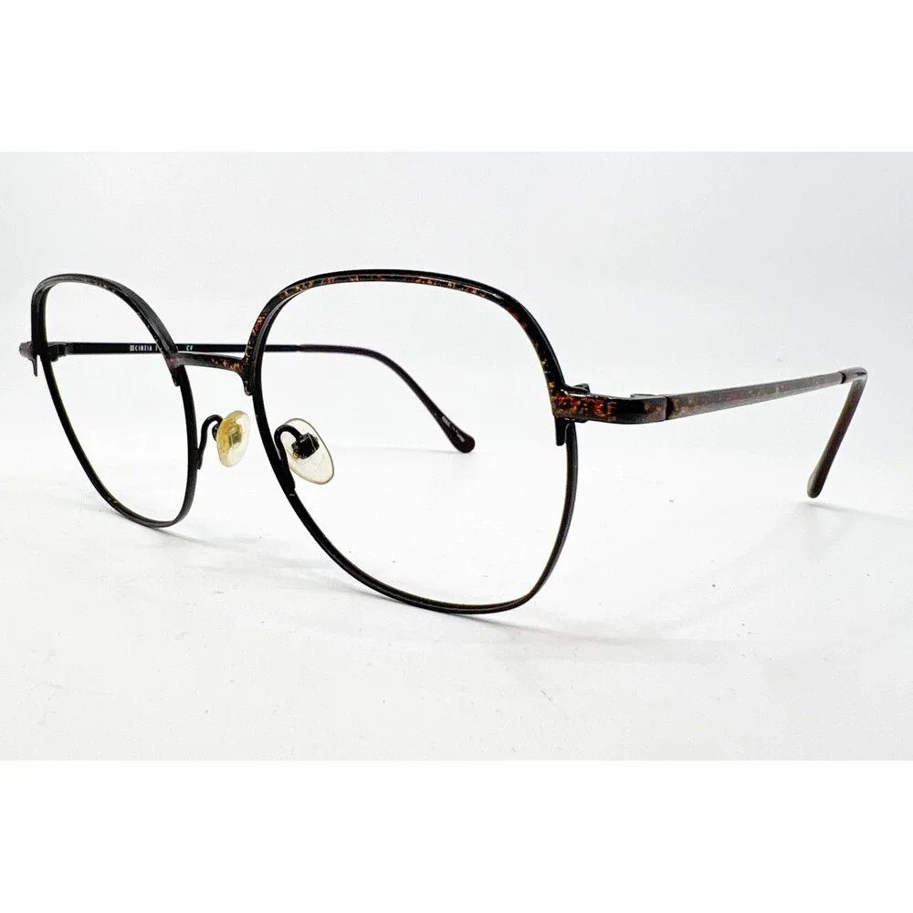 Cinzia Europa Eyeglasses Womens Brown Black CIN-5136 C3 52-18-140